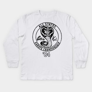 Cobra Kai Karate Kid Kids Long Sleeve T-Shirt